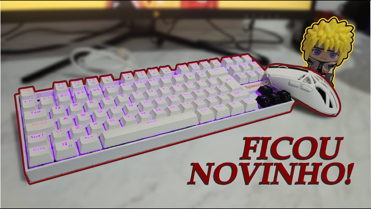 Dia de Limpeza no Setup!! (teclado estava imundo!) + VLOG