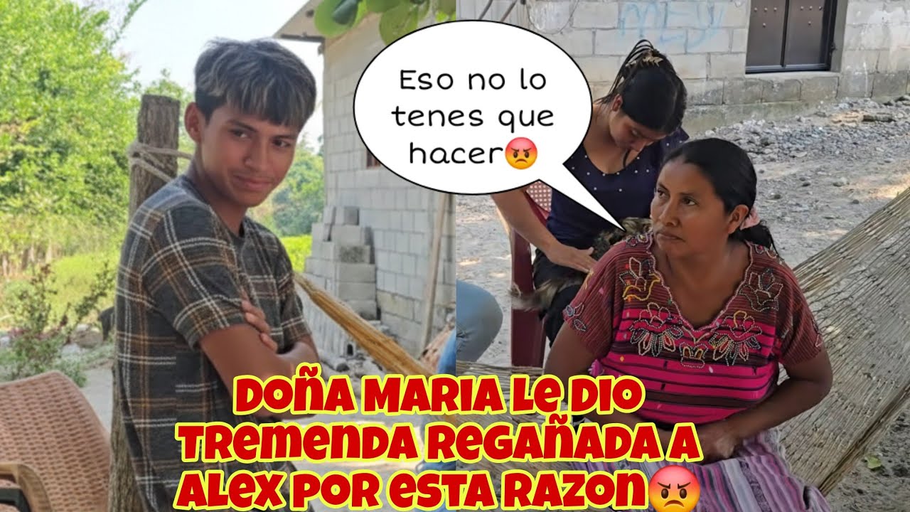 Alex Quedo en Vergüenza Frente a Todas las Chicas😨Doña Maria Le Dio Tremenda Regañada Frente a Todos