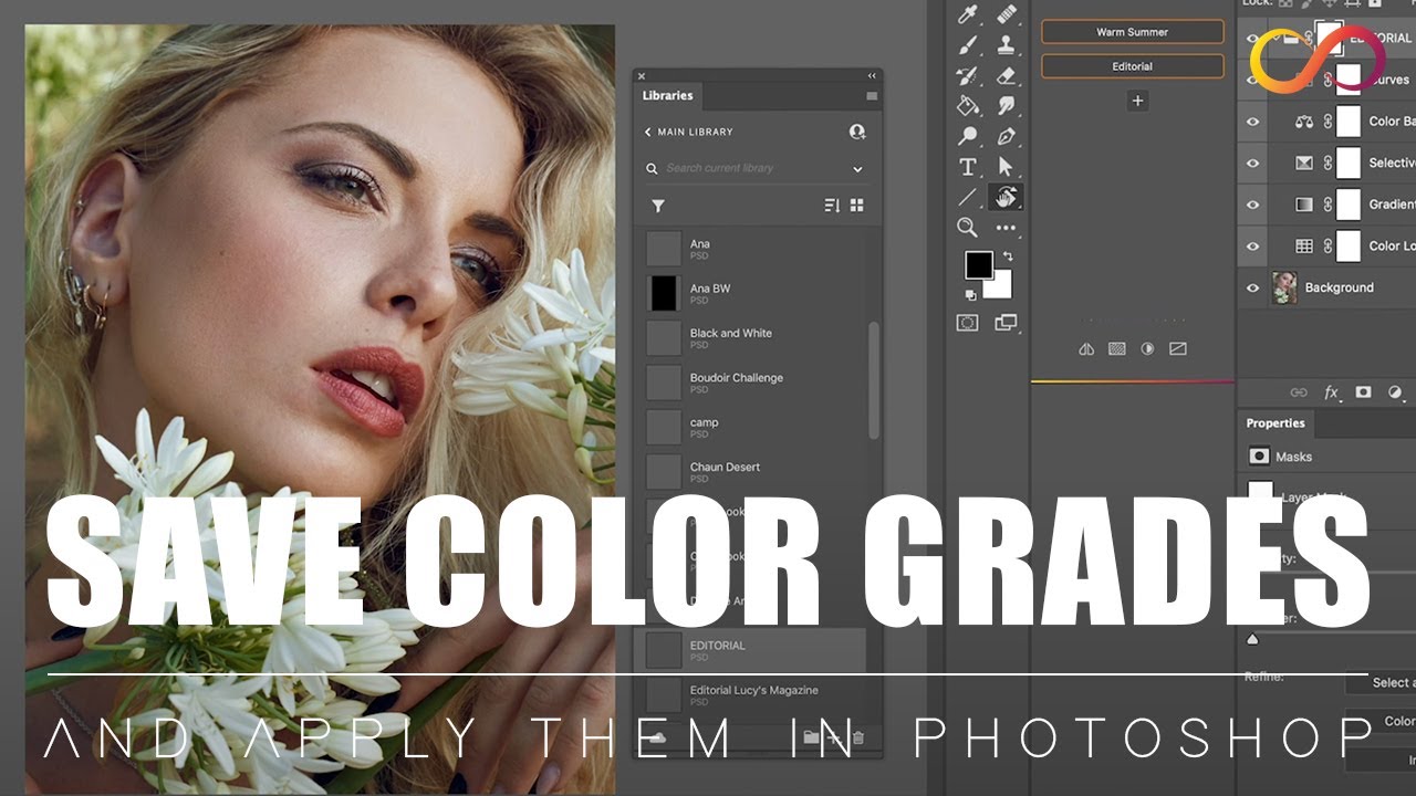 Save Time Color Grading in Photoshop: Create Presets with Infinite Color
