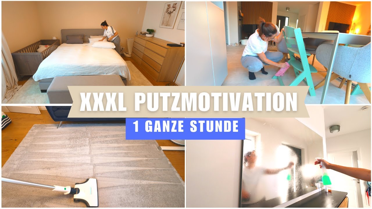 2 Tage Clean With Me | 200 qm | XXXL Putzmotivation | Vierfachmama