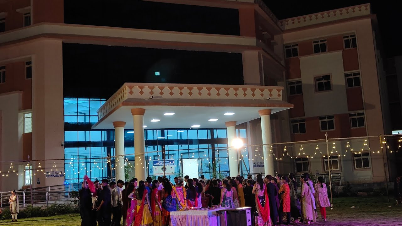 Garba night at Dr. BR Ambedkar medical College sirohi #gmc #trending #ytshorts #medicos #garba#mbbs
