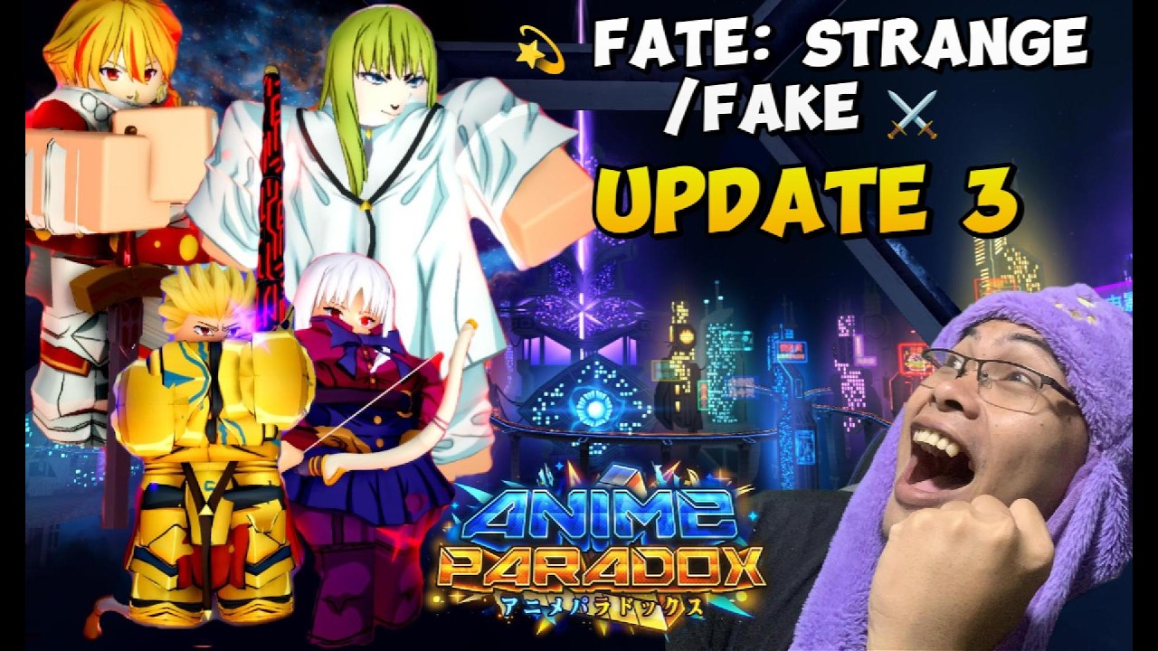 💫 Fate: Strange/Fake ⚔️ Обновление в Roblox Anime Paradox