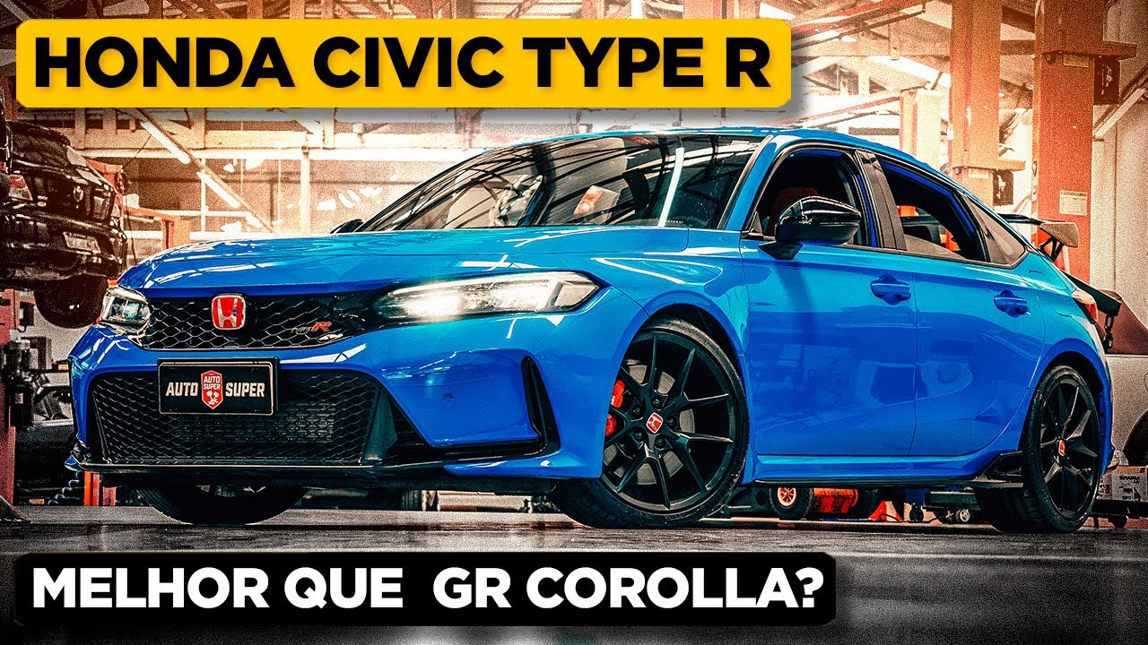 Honda Civic Type-R: ESPORTIVO PERFEITO? Bobão, Filipe e Voz levam o MONSTRO PARA A PISTA!