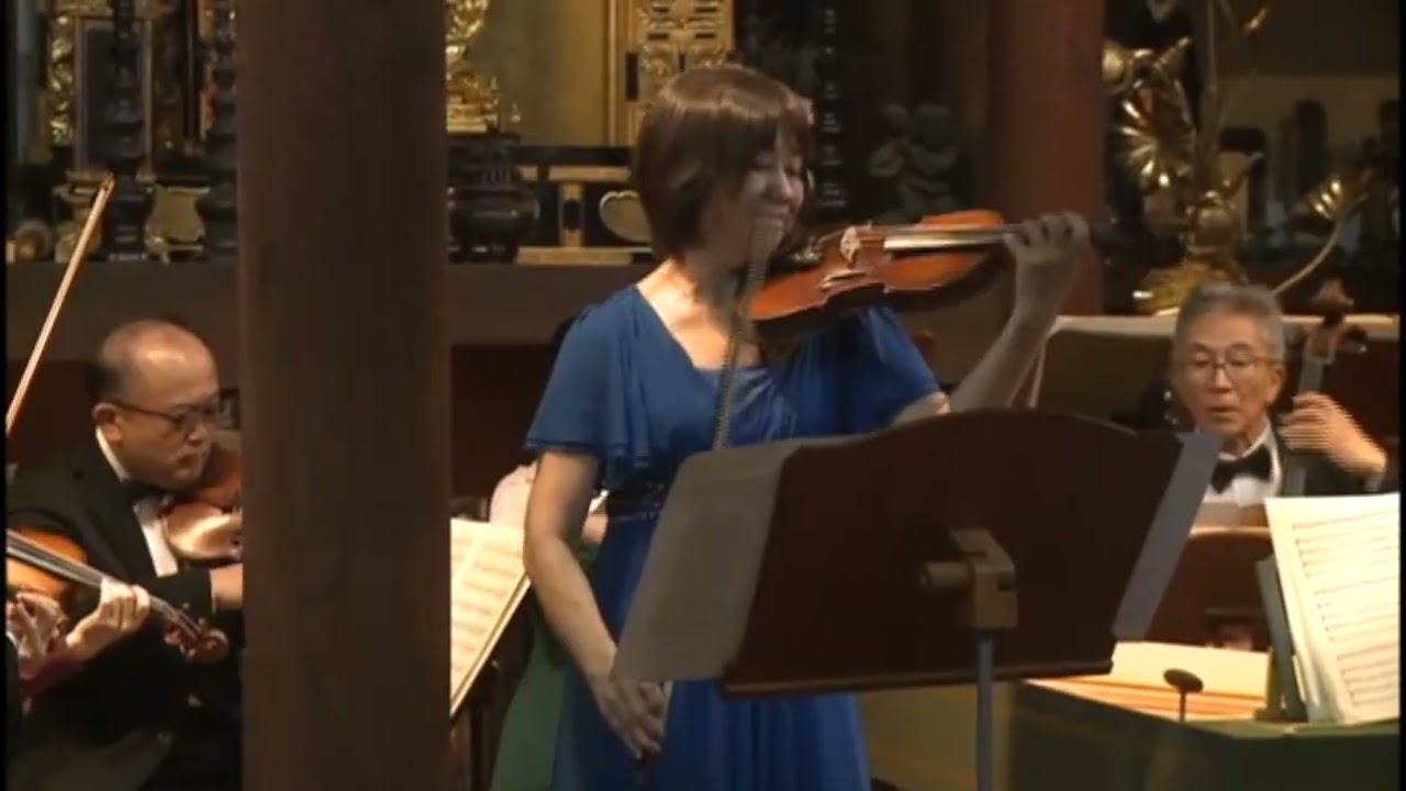 J.S.バッハ ヴァイオリン協奏曲 第1番 イ短調 BWV 1041 第3楽章 アレグロ・アッサイ イ短調  8分の9拍子 ヴァイオリン 青木まや
