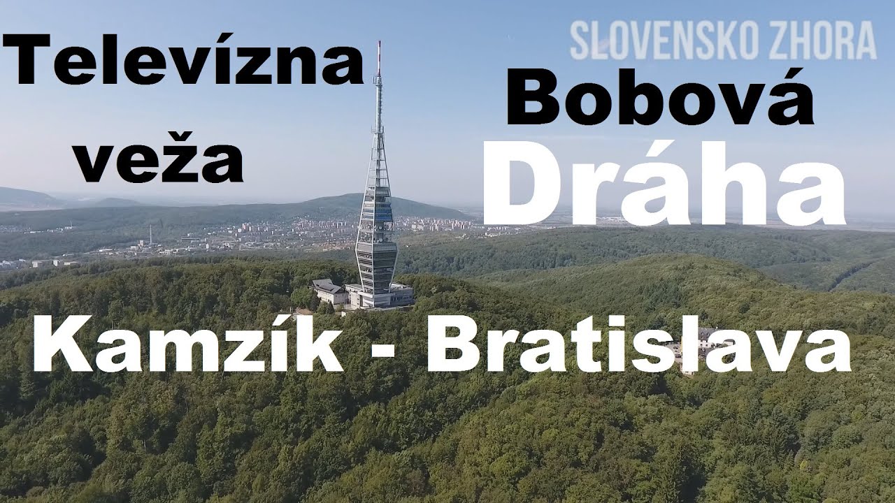 Televízna veža Kamzík - Bratislavská Bobová Dráha na Kamzíku
