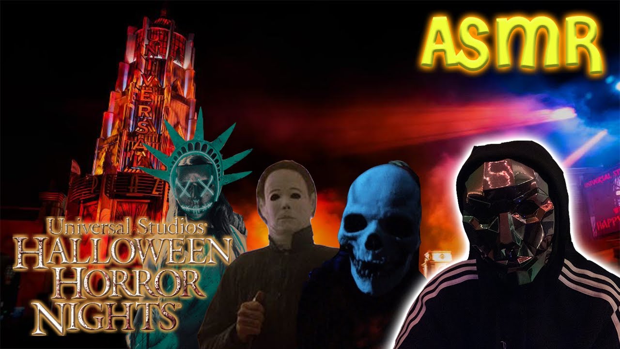 ASMR | Universal Studios Halloween Horror Nights 2021 - Whispered Tour!