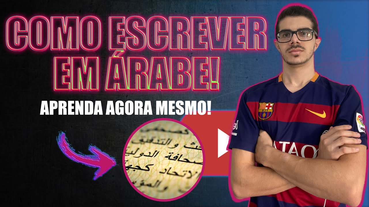A ESCRITA ÁRABE | Aprenda a escrever em árabe