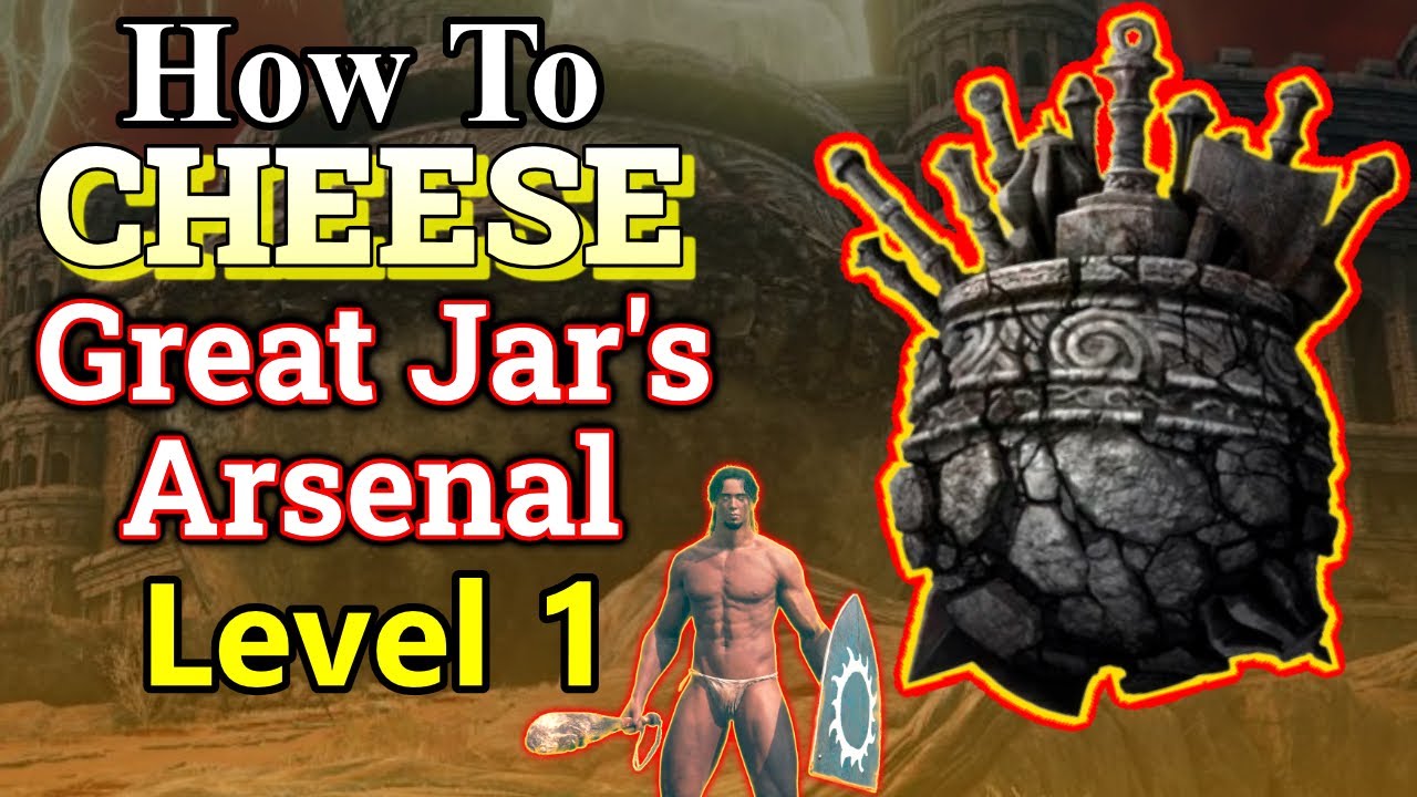 Elden Ring - How To Cheese Great Jar's Arsenal Talisman Level 1