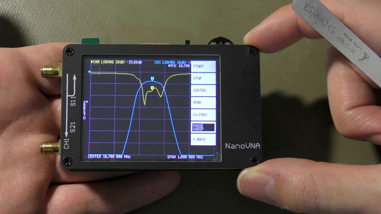 NanoVNA - porovnání a test