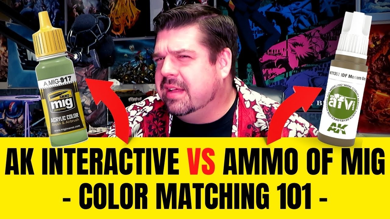 AK Interactive 3rd Generation Acrylics Review VS Ammo of Mig: Are they really a perfect match?