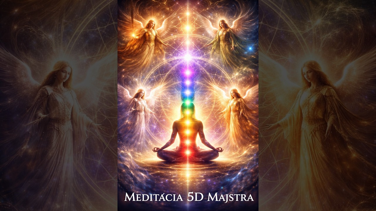Meditacia 5-dimenzionalneho Majstra! Cistenie a aktivacia 12 cakier s pomocou archanjelov.