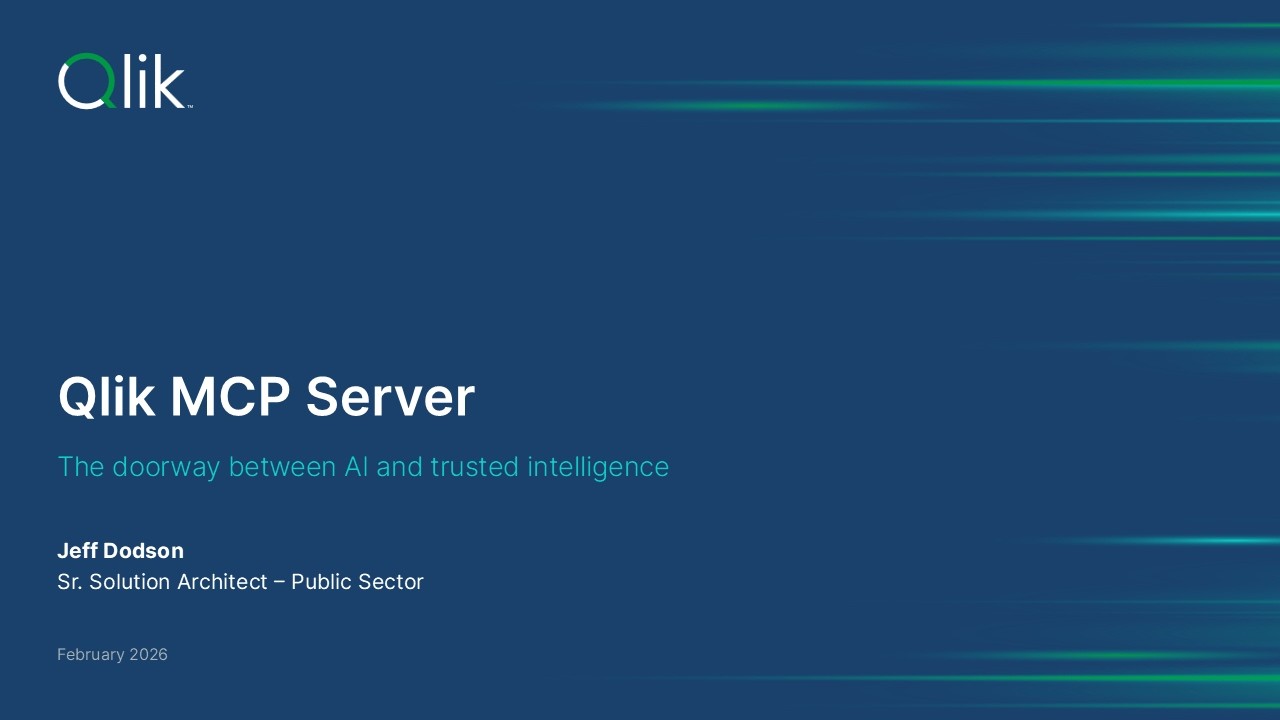 Qlik MCP Server - Short Demo