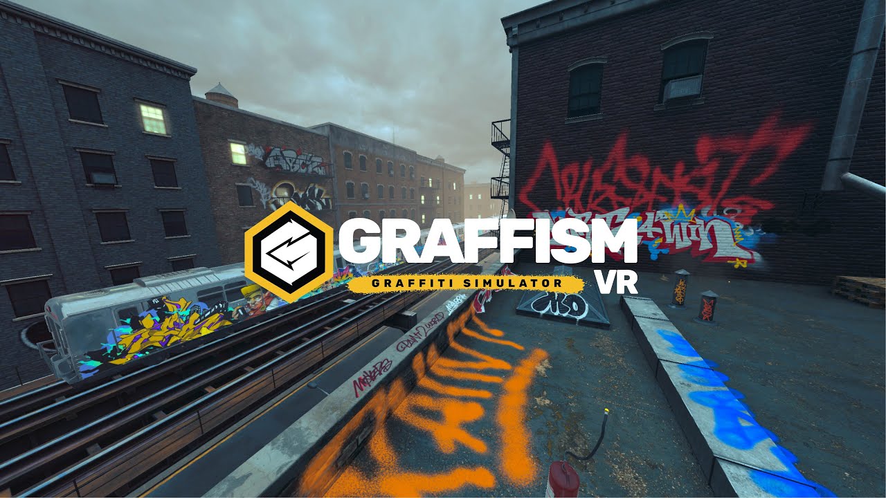 Graffism VR Official Trailer - Graffiti simulator - VR Graffiti Game
