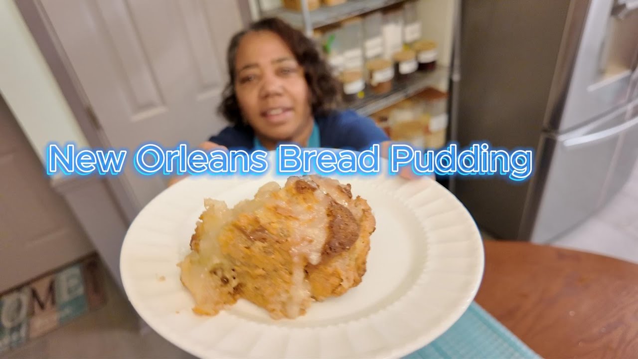 One Bite and You’ll Be Hooked! Bread Pudding with Decadent Rum Sauce (week 2)