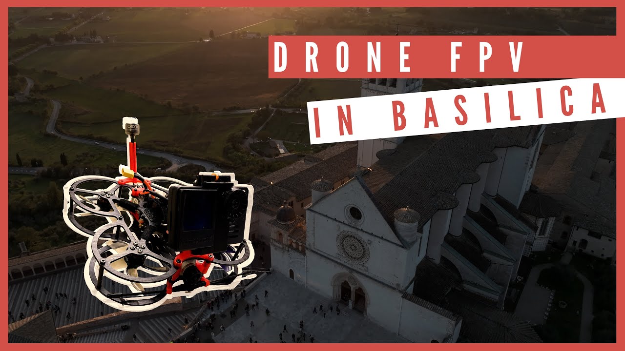 DRONE FPV dentro la BASILICA di SAN FRANCESCO D'ASSISI