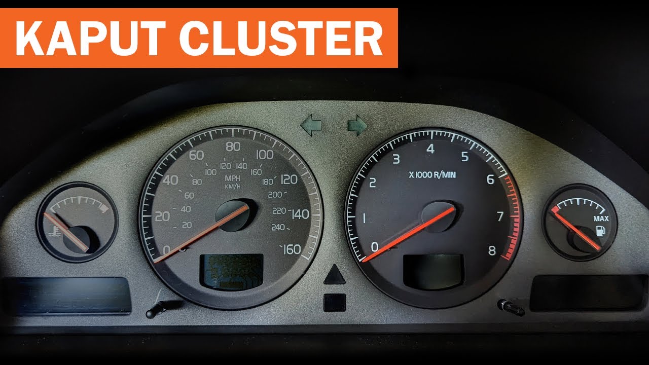 Заменил неисправный DIM в Volvo V70 2.4T 2002 года на восстановленный кластер XeMODeX — он снова ...