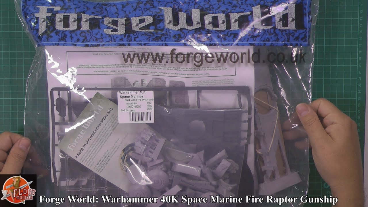 Forge World Warhammer 40K Space Marine Fire Raptor Gunship review