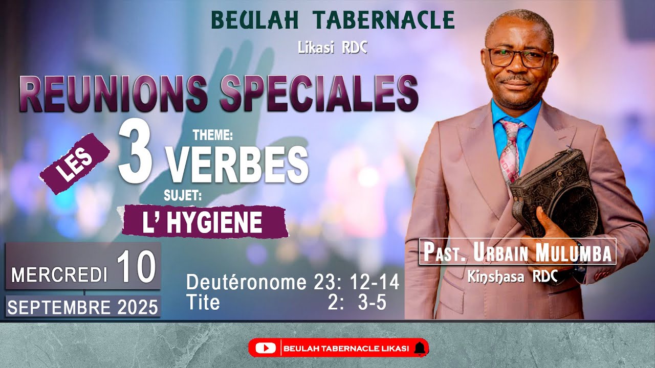 CULTE SPECIAL // L'HYGIENE SUITE // PAST URBAIN MULUMBA//10-09-2025