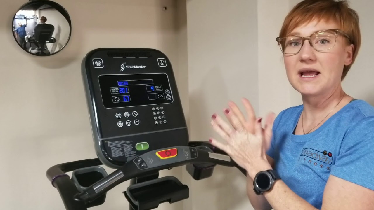Broadway Fitness StairMaster Gauntlet with Renae