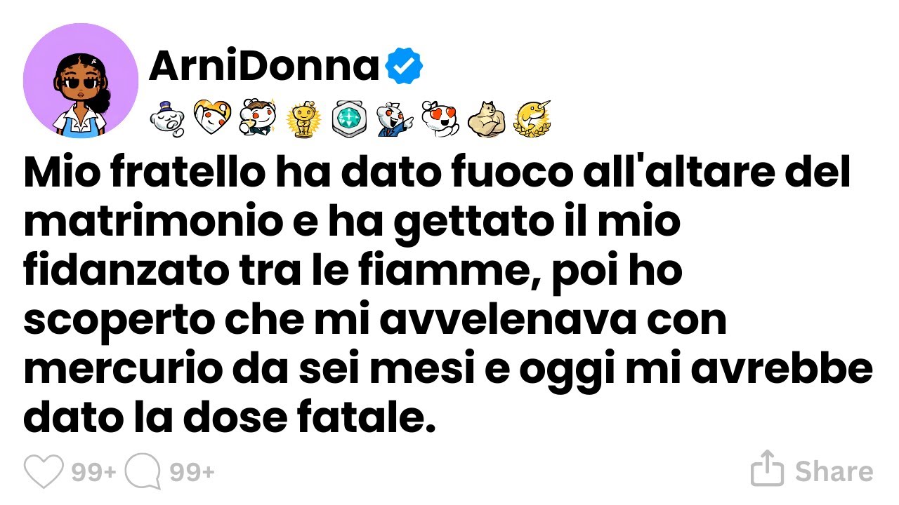 [STORIA COMPLETA] Mio fratello ha cercato di bruciare la mia fidanzata, e gli devo qualcosa.