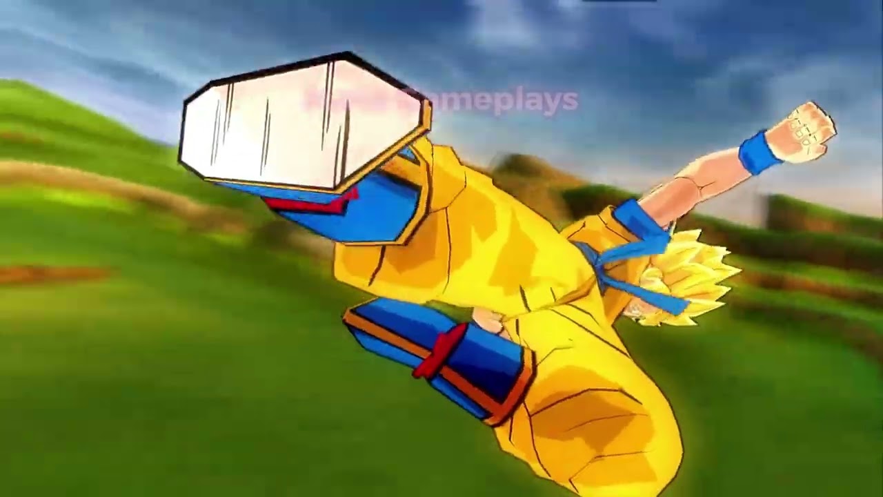 Dragon Ball Budokai Tenkaichi 4: Goku SSJ vs Bardock SSJ