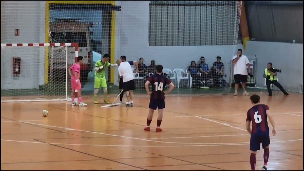 CD Puerto - FC Barcelona Futsal. Ceuta 1 de Junio. Eliminatoria campeonato de España sub 19