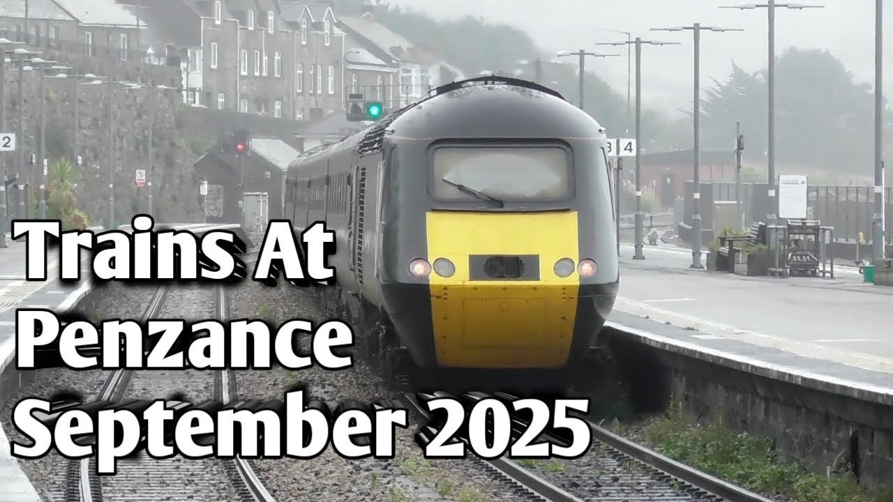 Trains At Penzance Station - September 2025