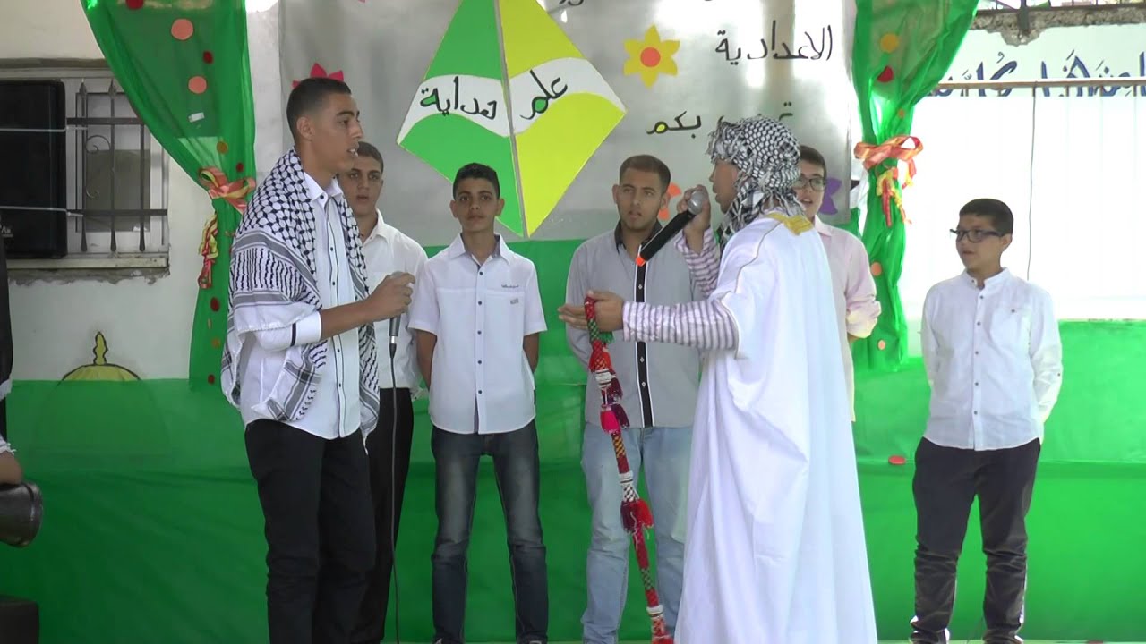 حفل تخريج مدرسة ذو النورين الاعدادية في القدس الشريف 2015