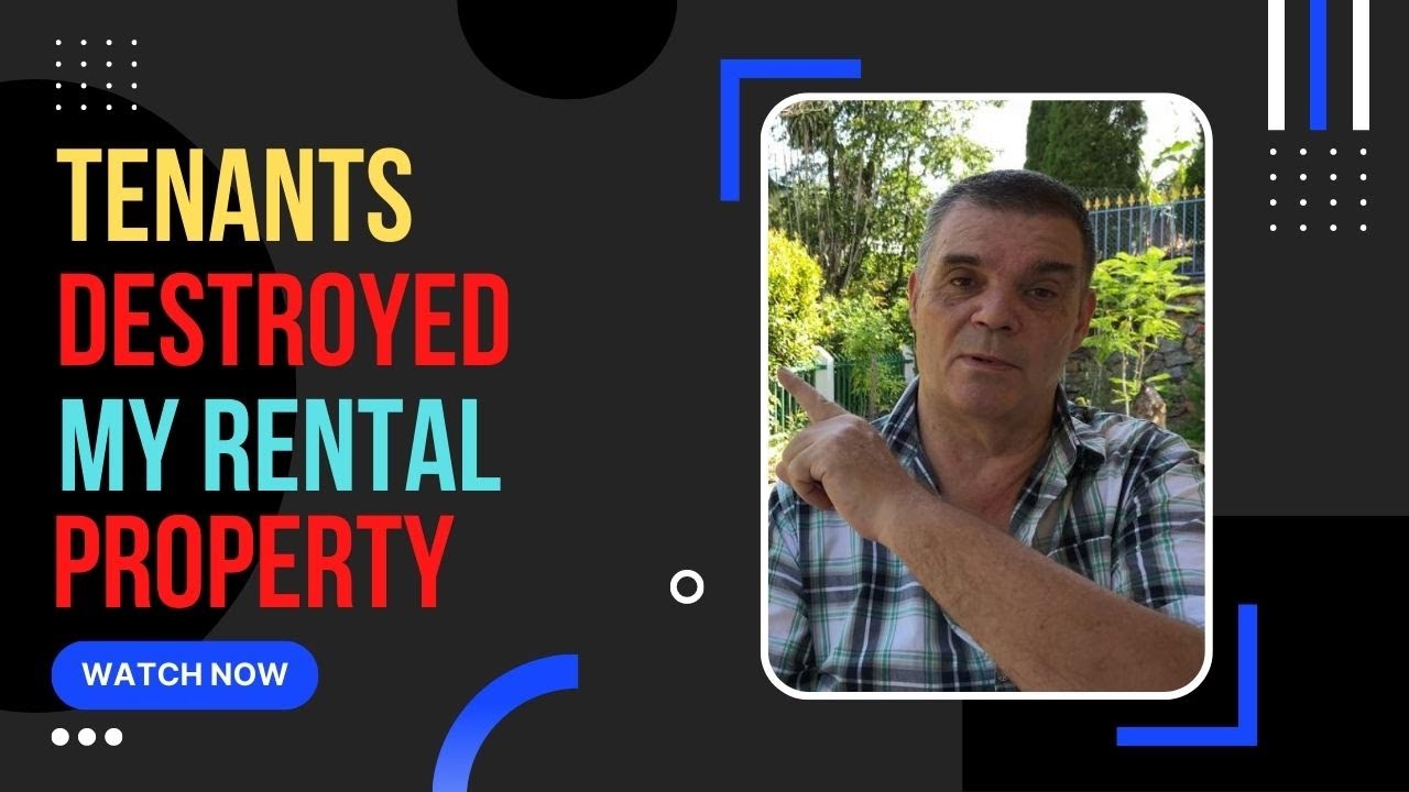 Tenants Destroyed My Rental Property Bad Tenants Check It Out!