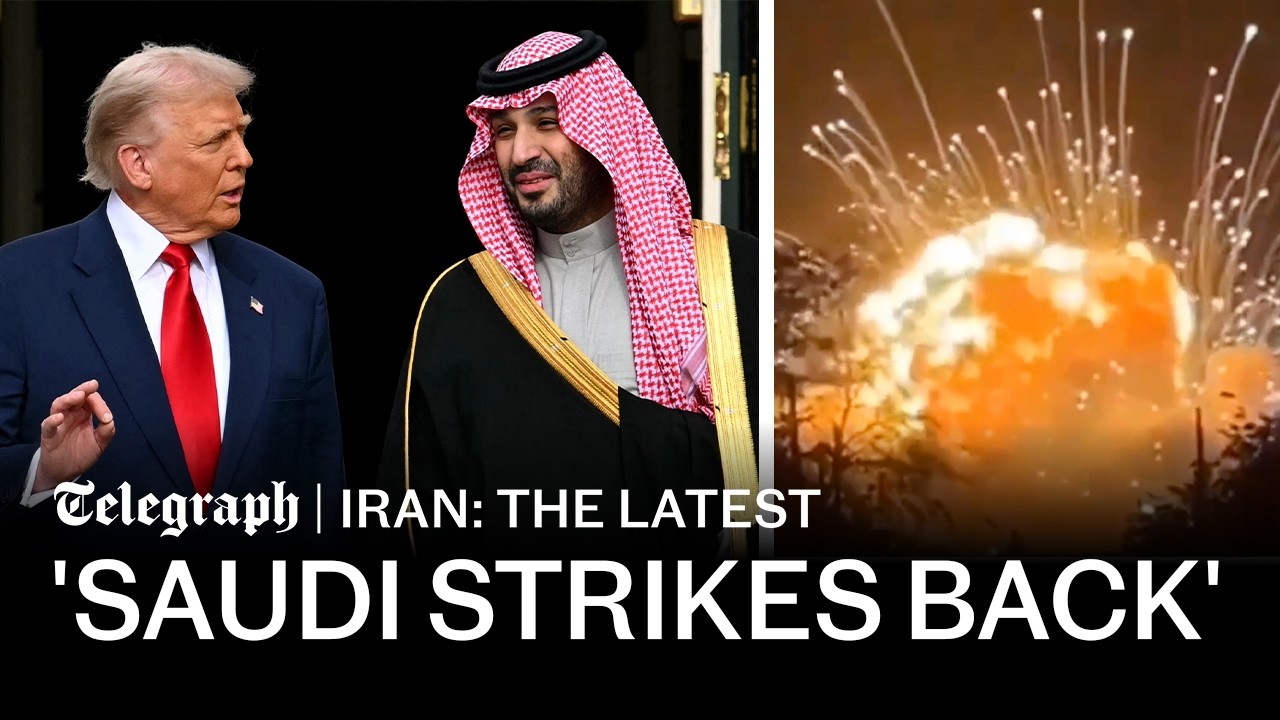 Saudis join war after &lsquo;surprise&rsquo; Iranian attack on US bases | Iran: the Latest news