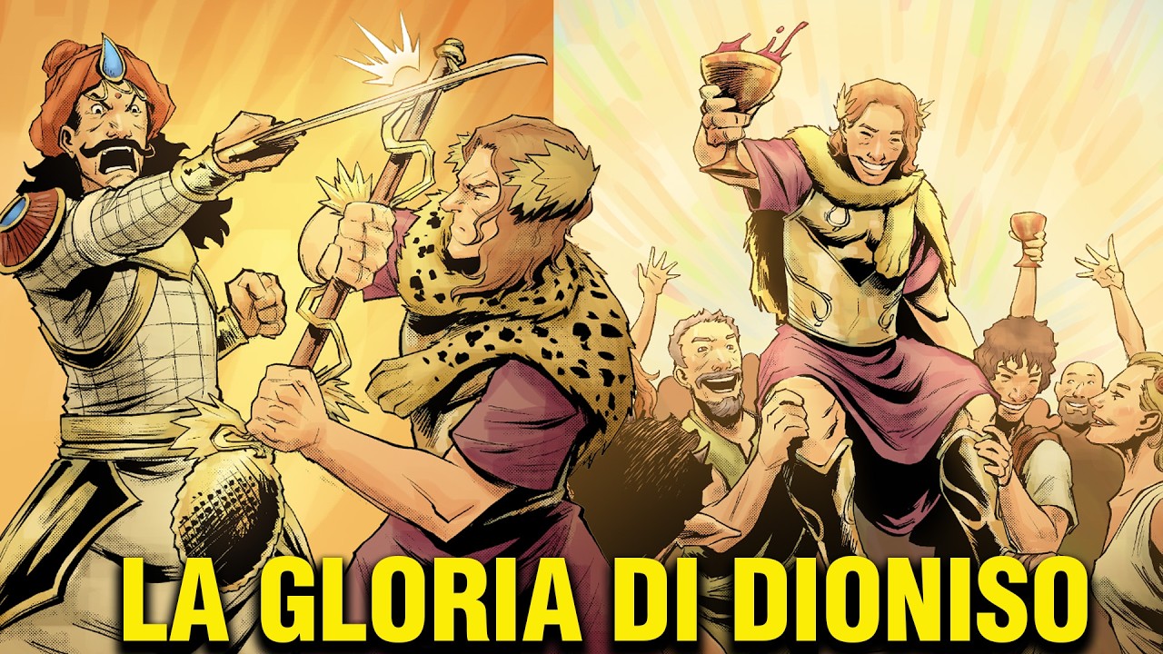 Dioniso Affronta il Re Indiano – Ep. 6 – Le Avventure di Dioniso in India