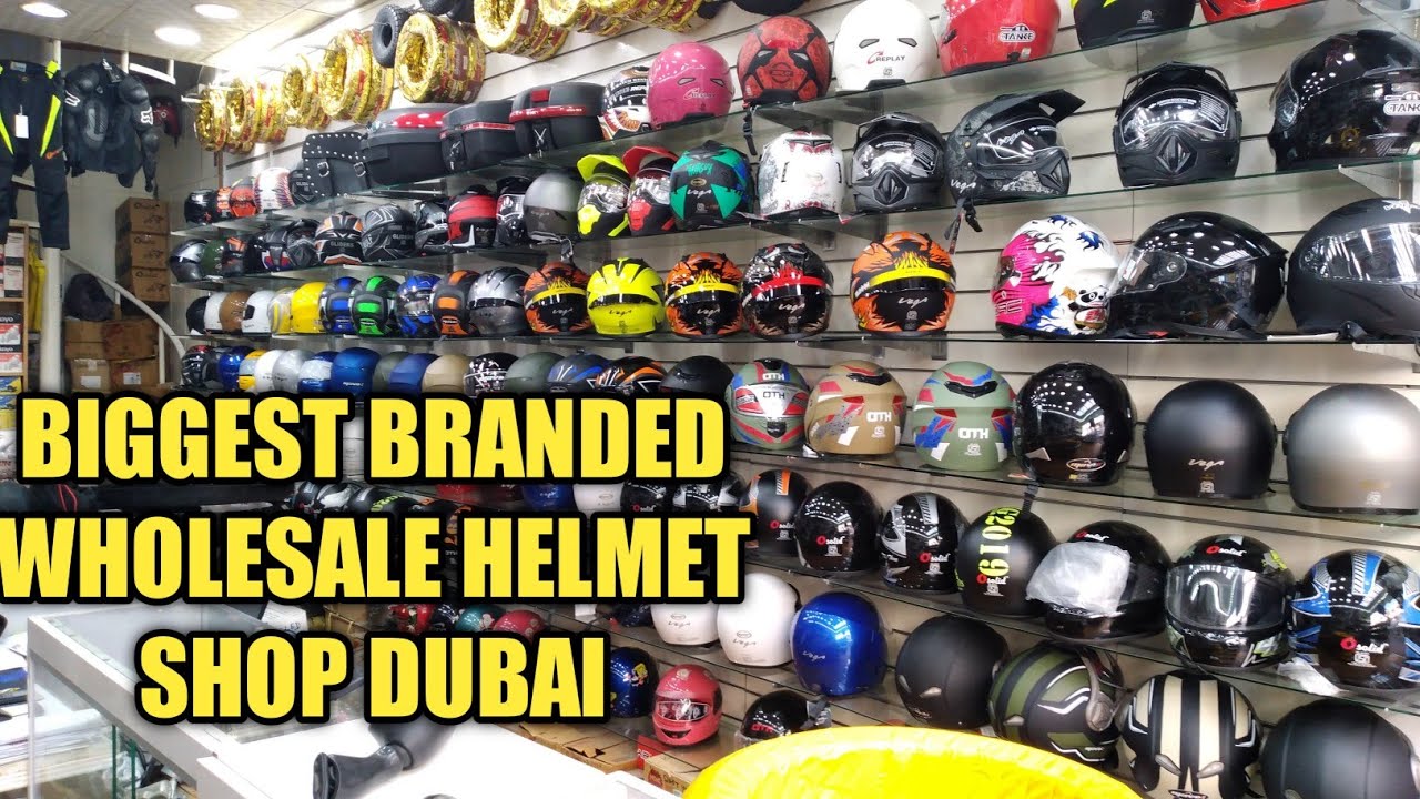 BIGGEST BRANDED WHOLESALE HELMET SHOP DUBAI