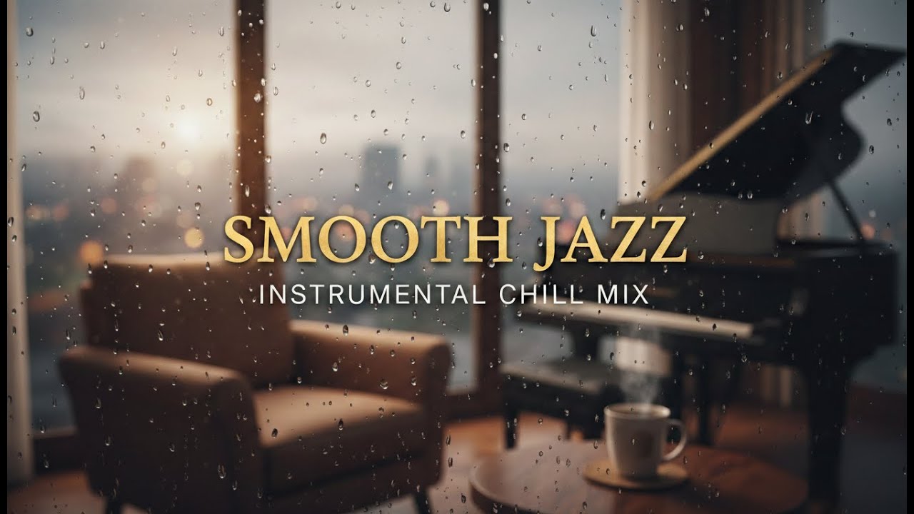 Smooth Jazz Instrumental - Relaxing Background Music for Work & Study