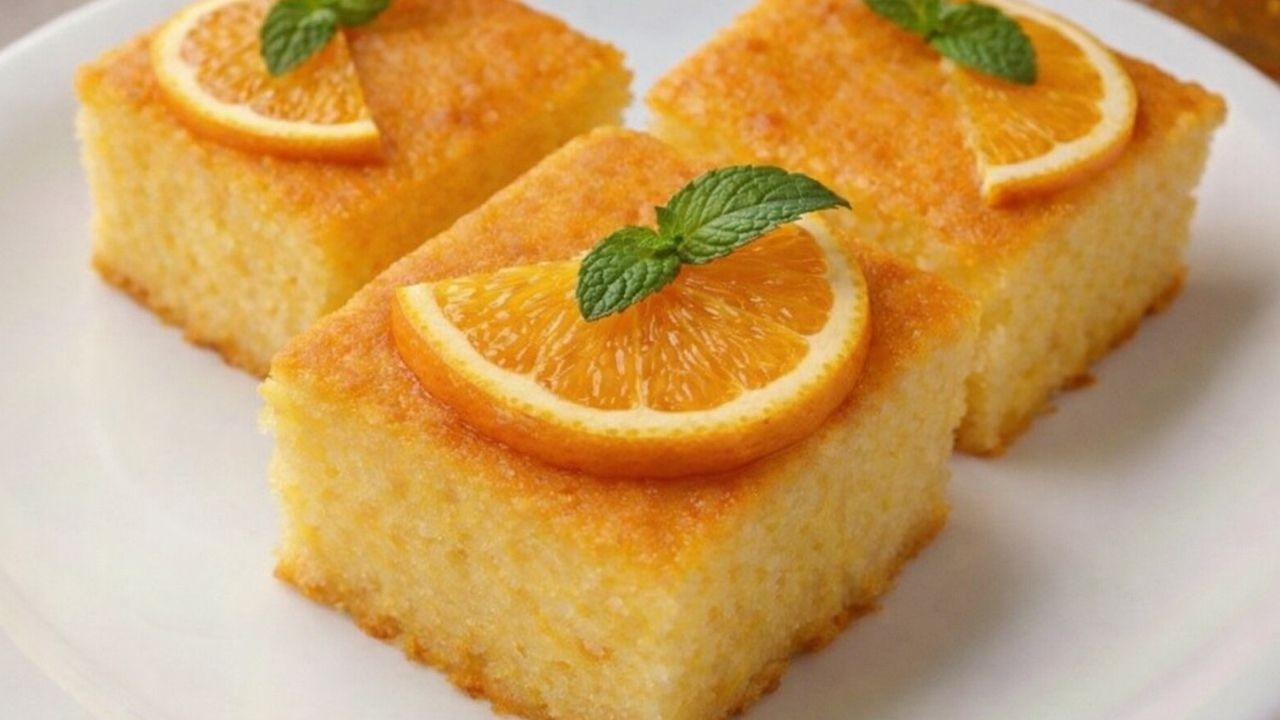 Этот апельсиновый пирог стал любимым блюдом в нашей семье 🍊