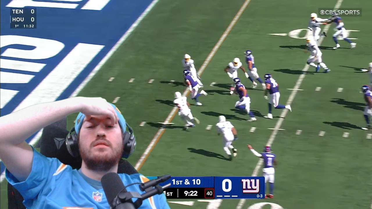 Chargers Fan LIVE REACTION To LA Chargers vs. New York Giants Highlights | 2025 NFL Season Week 4