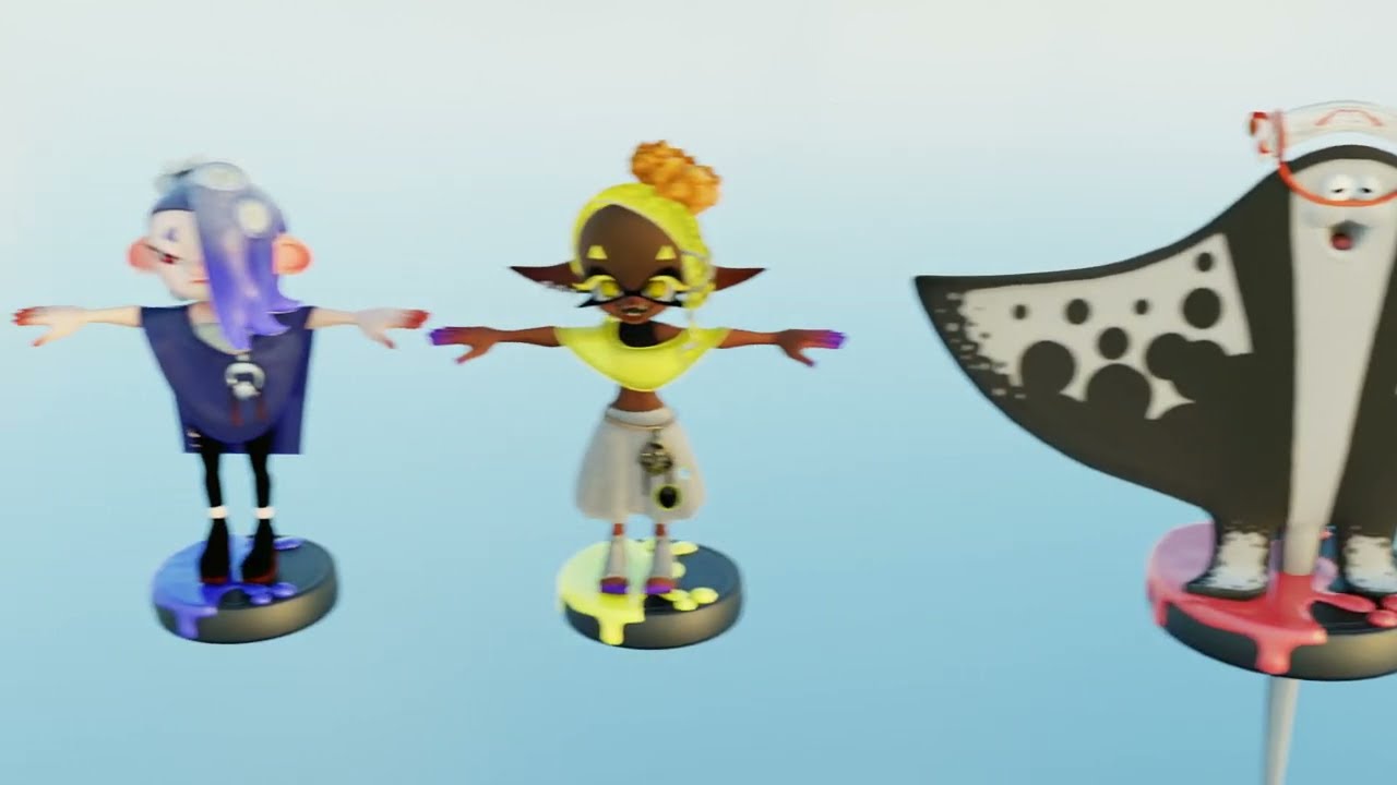 Splatoon 3 deep cut amiibo concept video [Sneak Peak]