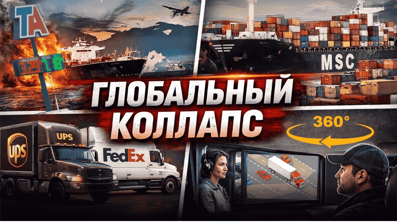 Diesel $8 Soon? Iran | Global Oil Shock, FedEx vs UPS & AI Changing Trucking. | Дизель | Новости