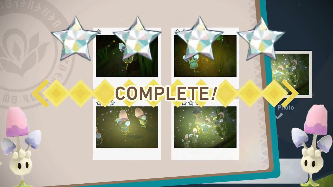 How To Get 1 To 4 DIAMOND STARS For Morelull! New Pokemon Snap!