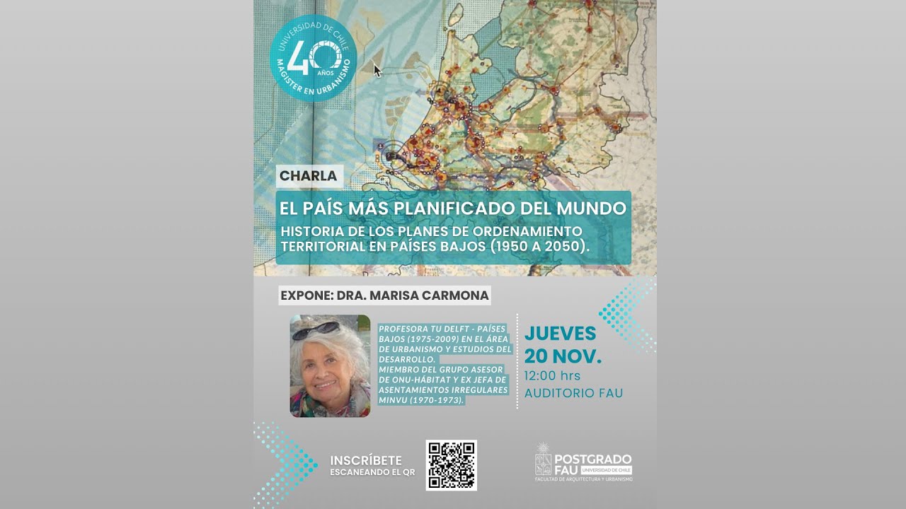 El país más planificado del mundo / Dra. Marisa Carmona