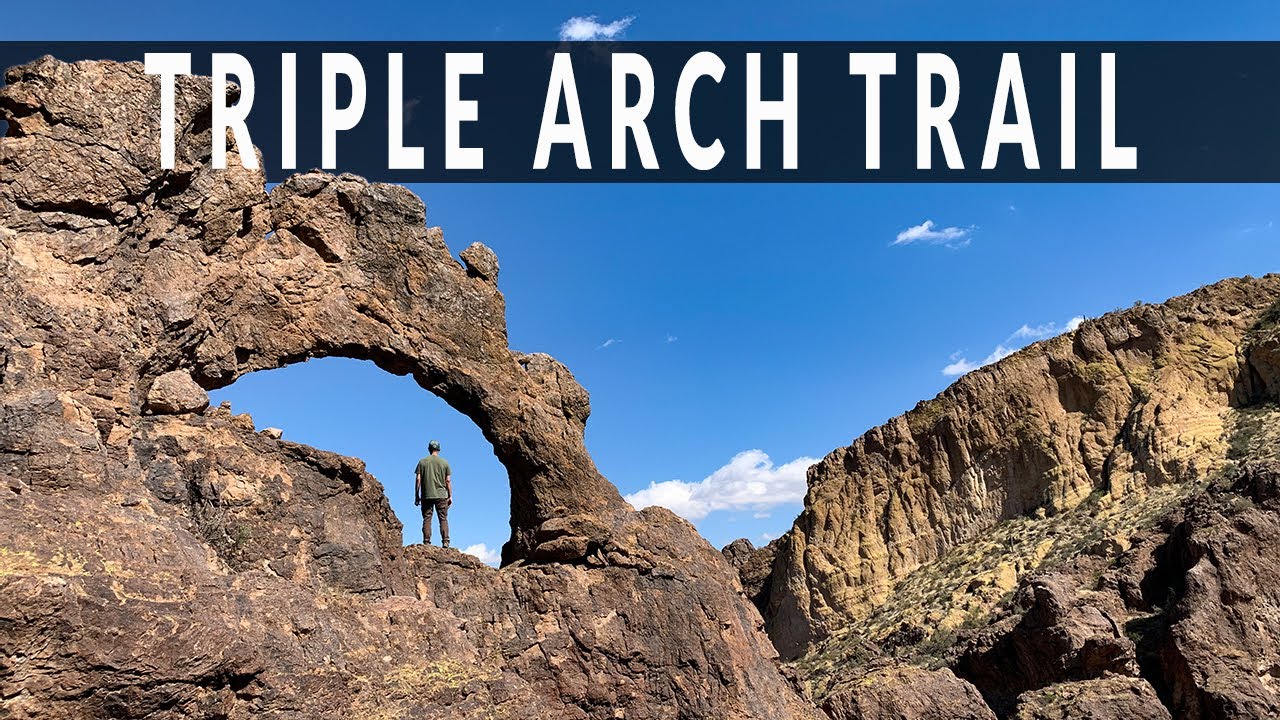Triple Arch Trail - Goldfield Mountains - Tonto National Forest