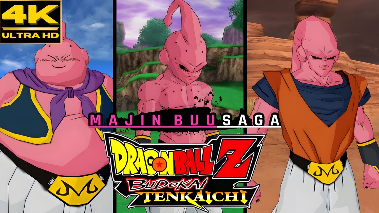 Dragon Ball Z: Budokai Tenkaichi (PS2) — Сага о Маджине Буу 100% | 4K ОБНОВЛЕННЫЙ