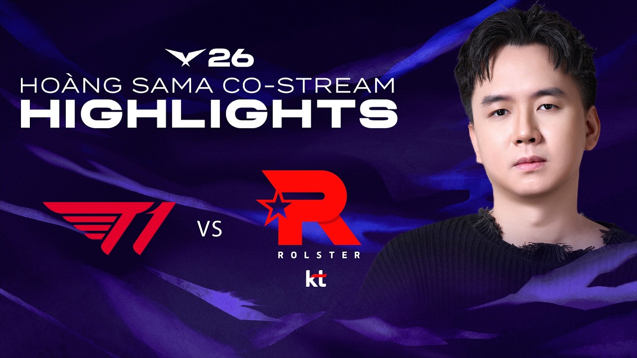 HIGHLIGHTS T1 VS KT | LCK 2026 | HO&Agrave;NG SAMA