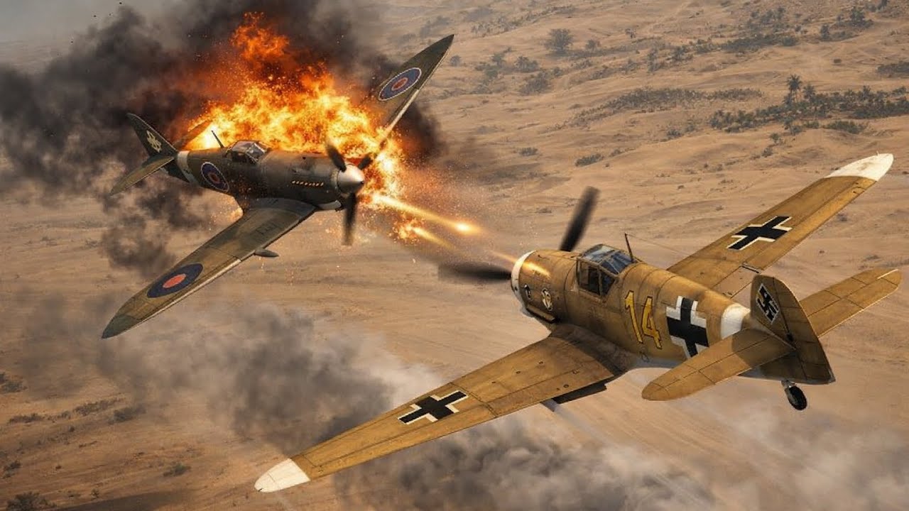 طيارة بي اف 109 الألمانية اللي تعبّت طيارين التحالف - BF 109 War thunder