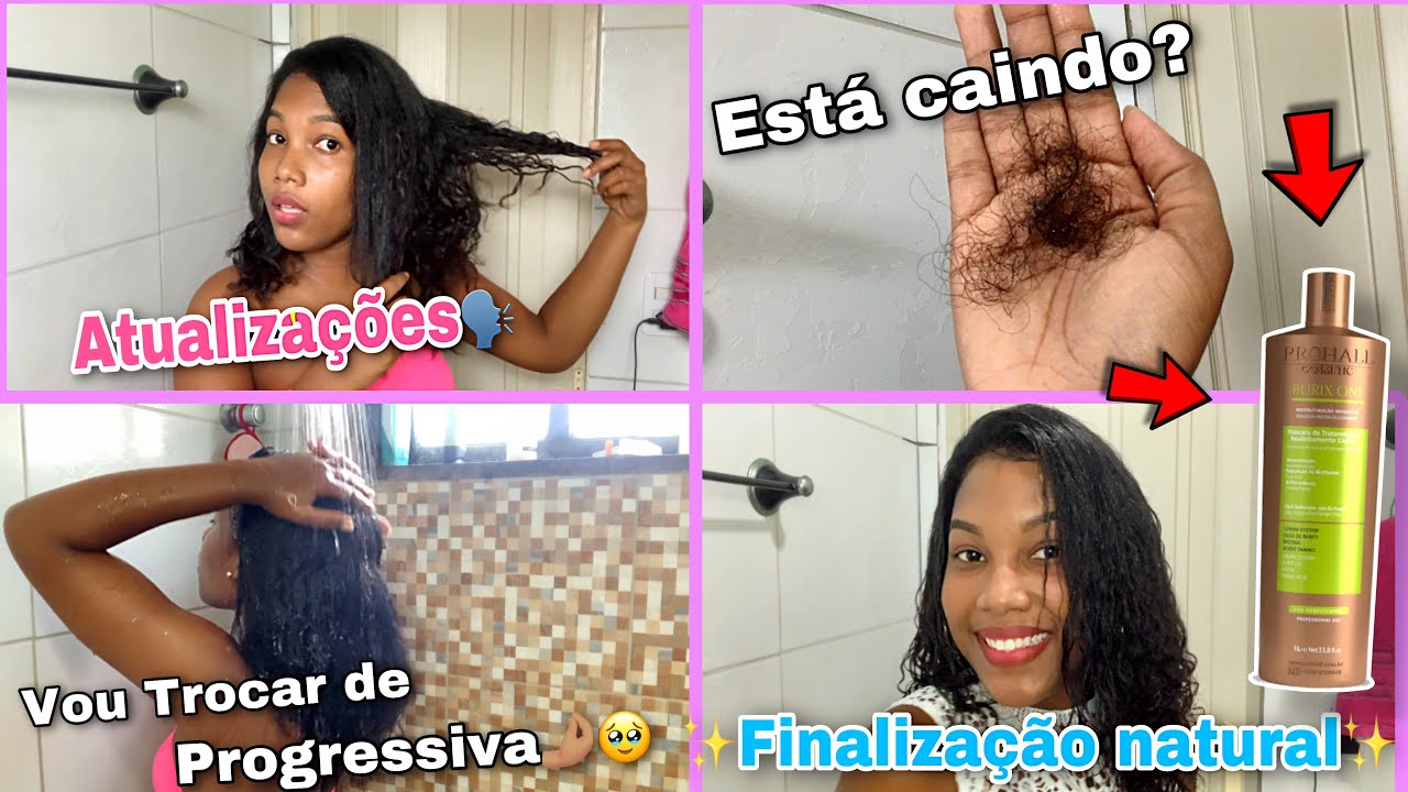 Meu Cabelo Após 1 mês do alisamento| Burix One Prohall
