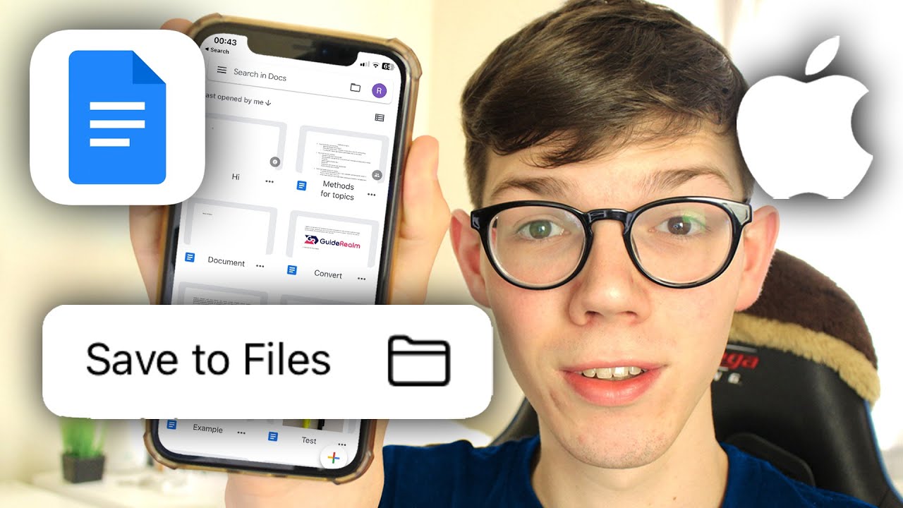How To Save Google Doc To iPhone - Full Guide