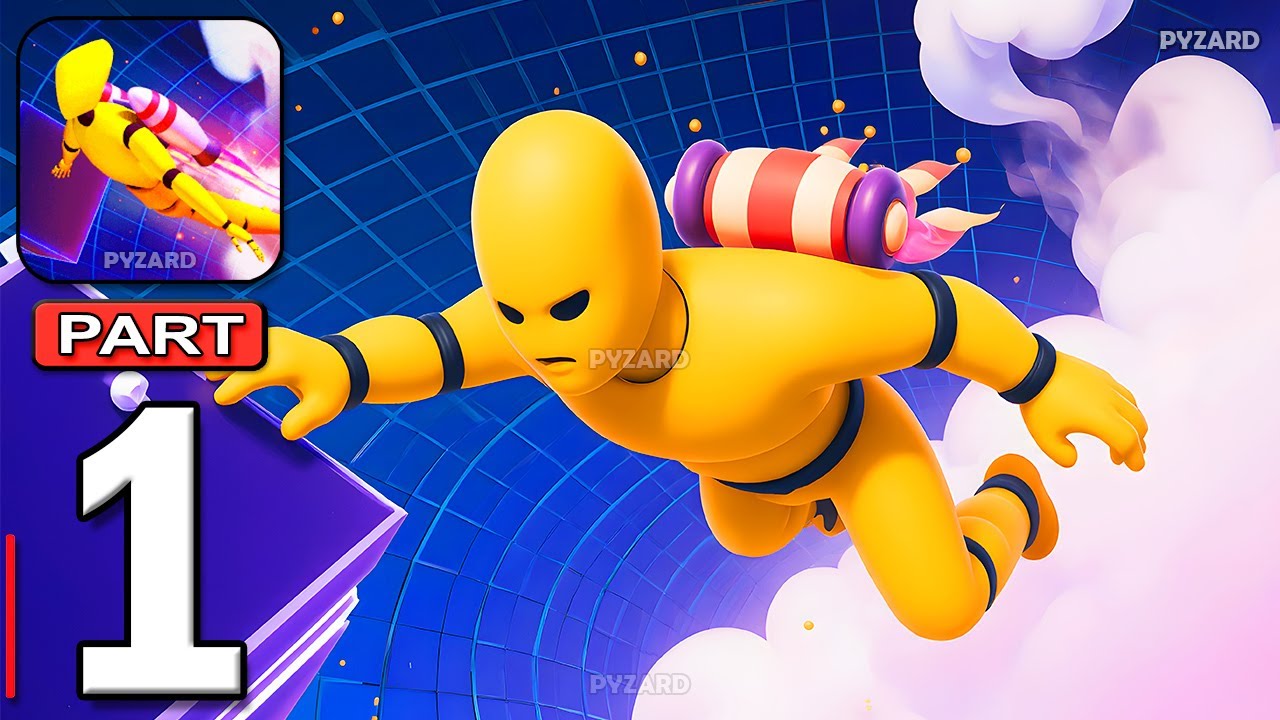 Jetpack Master : Flying Action - Gameplay Walkthrough Part 1 - Ragdoll Jetpack Flight (Android, iOS)