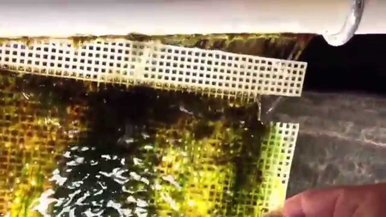 Easy way to install a screen on an Algae Turf Scrubber ATS.