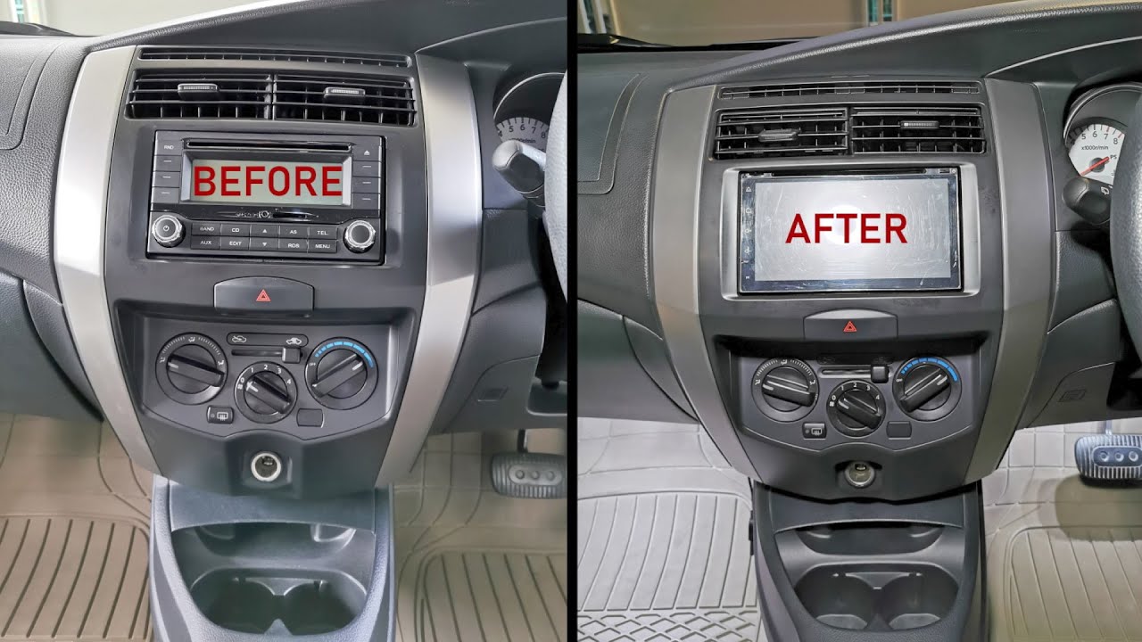 Cara Ganti Head Unit Nissan Grand Livina 2006-2018 - Double Din