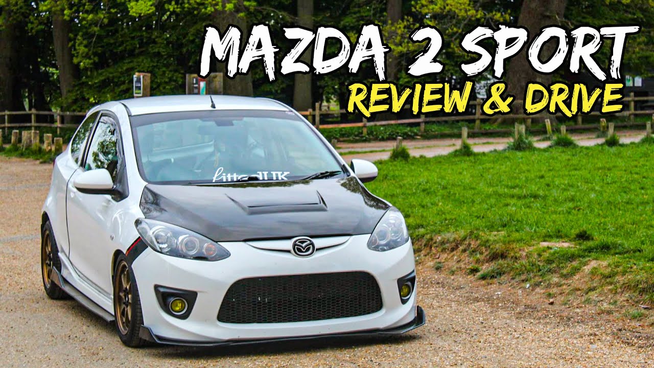 *ГРОМКО* Модифицированная Mazda 2 Sport | Обзор и поездка (я думал, мы разобьёмся)