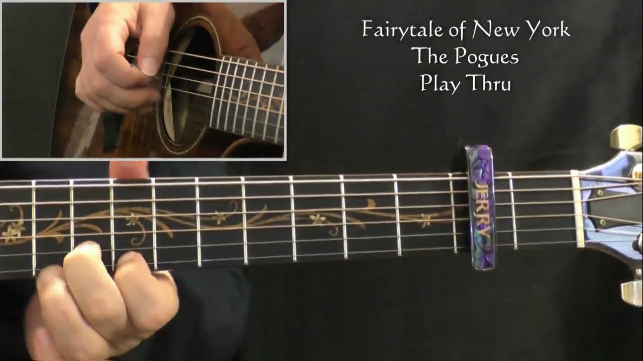 The Pogues Fairytale of New York | Guitar Play Thru